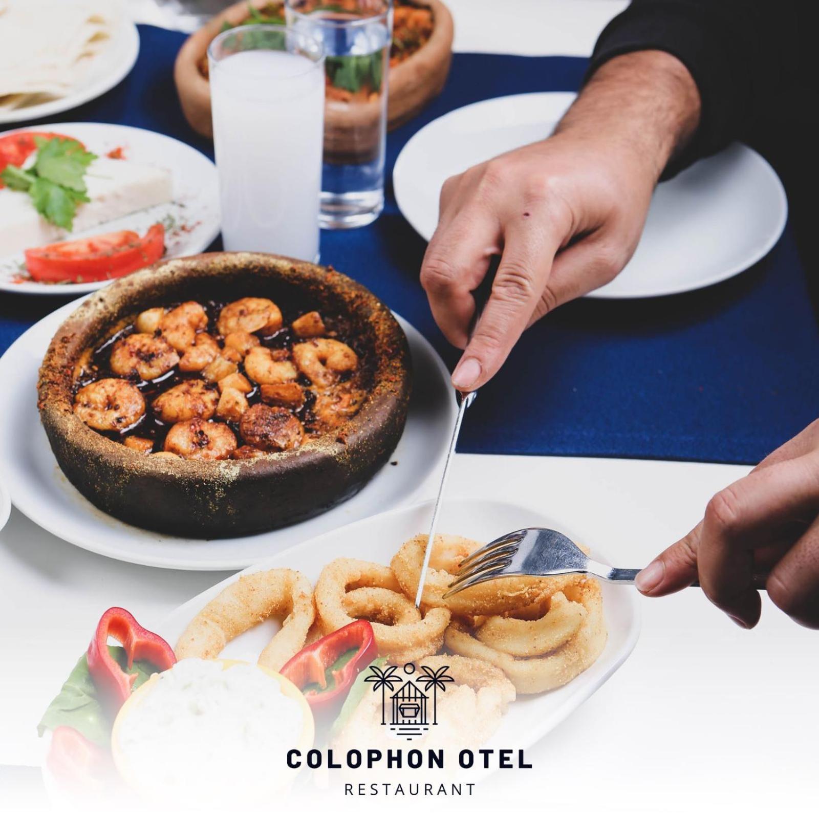 Colophon Beach Otel Gumuldur Esterno foto