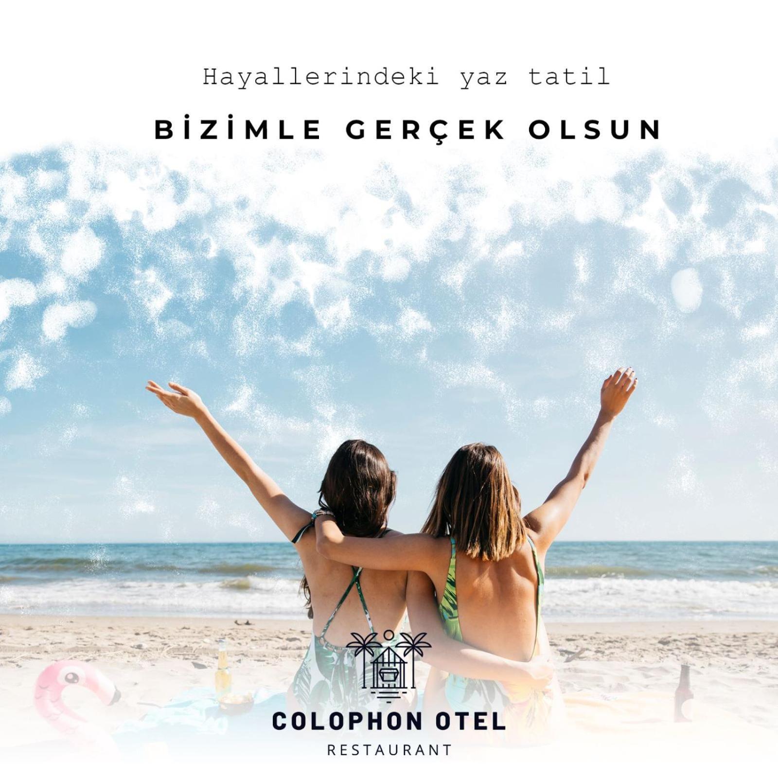 Colophon Beach Otel Gumuldur Esterno foto